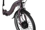 Bici pieghevole e-bici di altec comfort da 20 pollici 7-SPD. 518Wh Terra Brown M129 40nm -