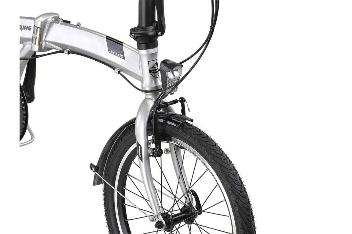 Altec Marine 20 inch folding bike 7V Silver