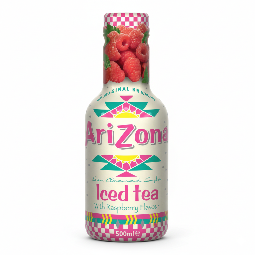 Arizona iced tea raspberry cap (6x 50cl)
