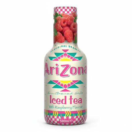 Arizona ledový čaj malinový uzávěr (6x 50cl)