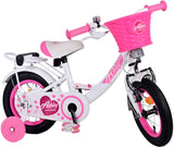 Volare Ashley Kinderfiets Meisjes 12 inch Wit