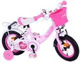 Volare Ashley Children's Bike Girls 12 tum rosa tvåhandbromsar