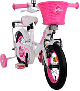 Bicycle per bambini di Vlatare Ashley - Girls - 12 pollici - Bianco