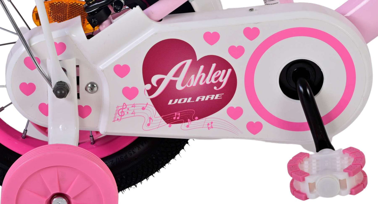 Volore Ashley Kanner Bike Meedercher 12 Zoll rosa zwee Handbremsen