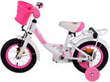 Volare Ashley Children's Bicycle - Girls - 12 Inch - White