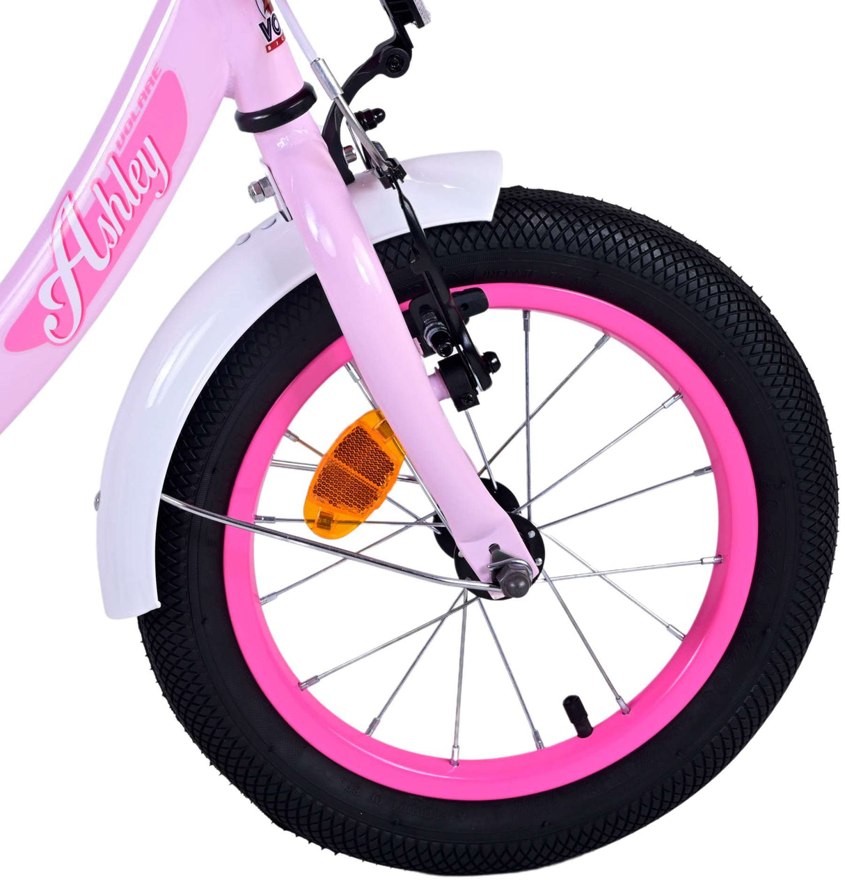 Volare Ashley Children's Bike Girls 14 Inch Pink