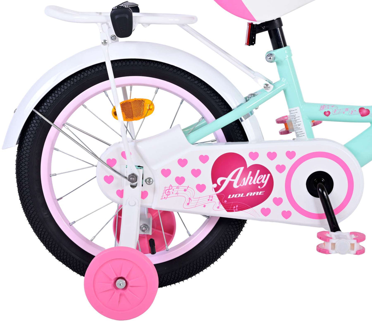 Volare Ashley Children's Bike Girls 16 pouces verts