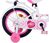 Bike per bambini di Vlatare Ashley - Girls - 16 pollici - Bianco