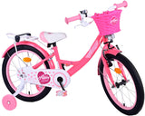 Chicas de bicicleta infantil de Vlare Ashley Red rosa de 18 pulgadas de 18 pulgadas