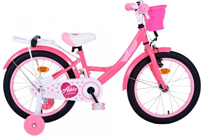 Chicas de bicicleta infantil de Vlare Ashley Red rosa de 18 pulgadas de 18 pulgadas