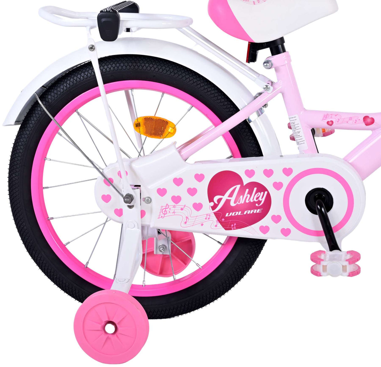 Volare Ashley Kinderfiets Meisjes 18 inch Roze