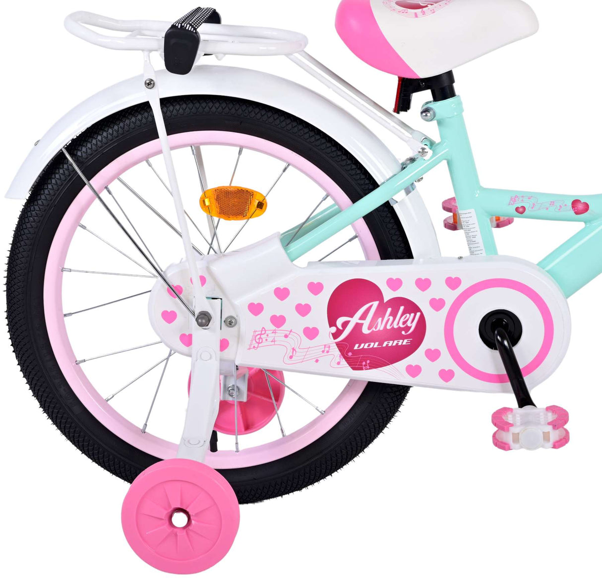 Volare Ashley Kinderfiets Meisjes 18 inch Groen