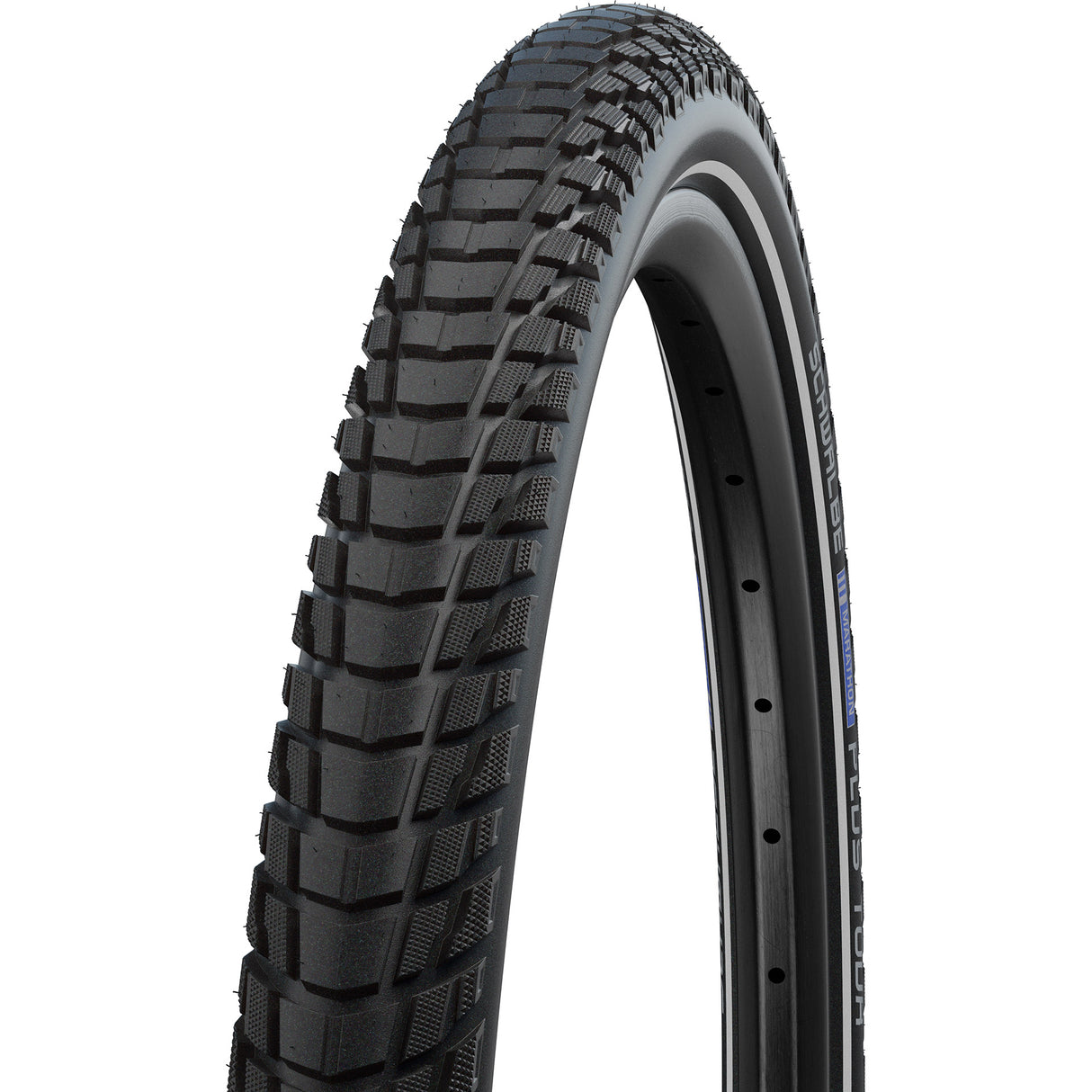 Schwalbe Buitenband 28-2.15 (55-622) Marathon Plus Tour Perf. zwart refelectie