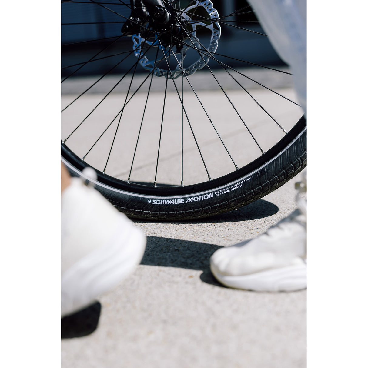 Schwalbe cubierta motion gran manzana 50-622 +r negro