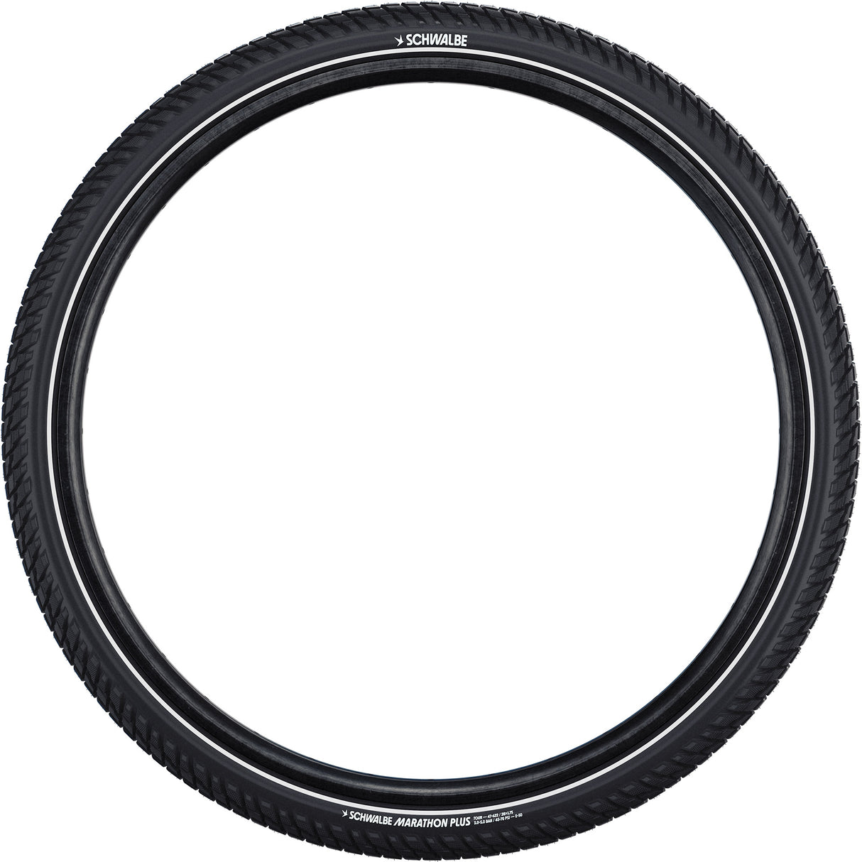 Schwalbe clincher marathon plus tour perf 55-584 +r black