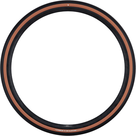 Schwalbe g-one all-round 28x1,50 700x40c (40-622) ligne de performance pliable addix flanc en bronze