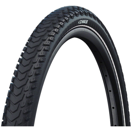 Schwalbe marathon mondial pro - vikning - addix - v-guard - 27,5x2,40 - svart + reflex