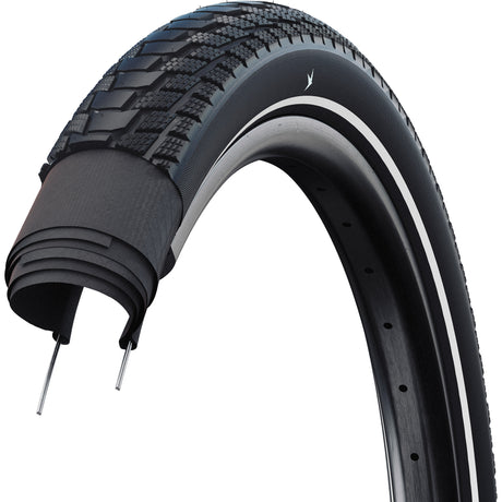 Schwalbe pickup - wired - addix e - super defense - 24x2.15 - black + reflex