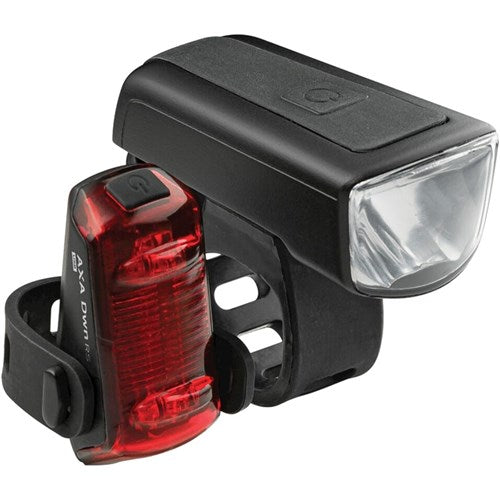 Lighting set Axa Dwn Set 50 Lux USB-C rechargeable