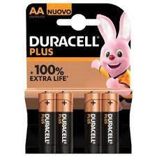 Duracell Battery Plus Power MN1500 LR6 AA per 4 su mappa