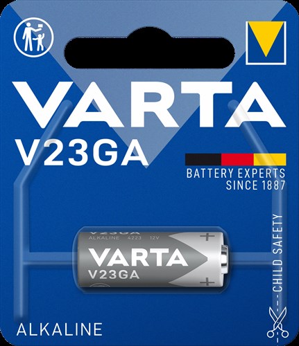 Varta battery v23ga 12v, including alarm