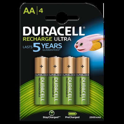 Battery Sales Europe AA battery rechargeable 4 card 2500mAh