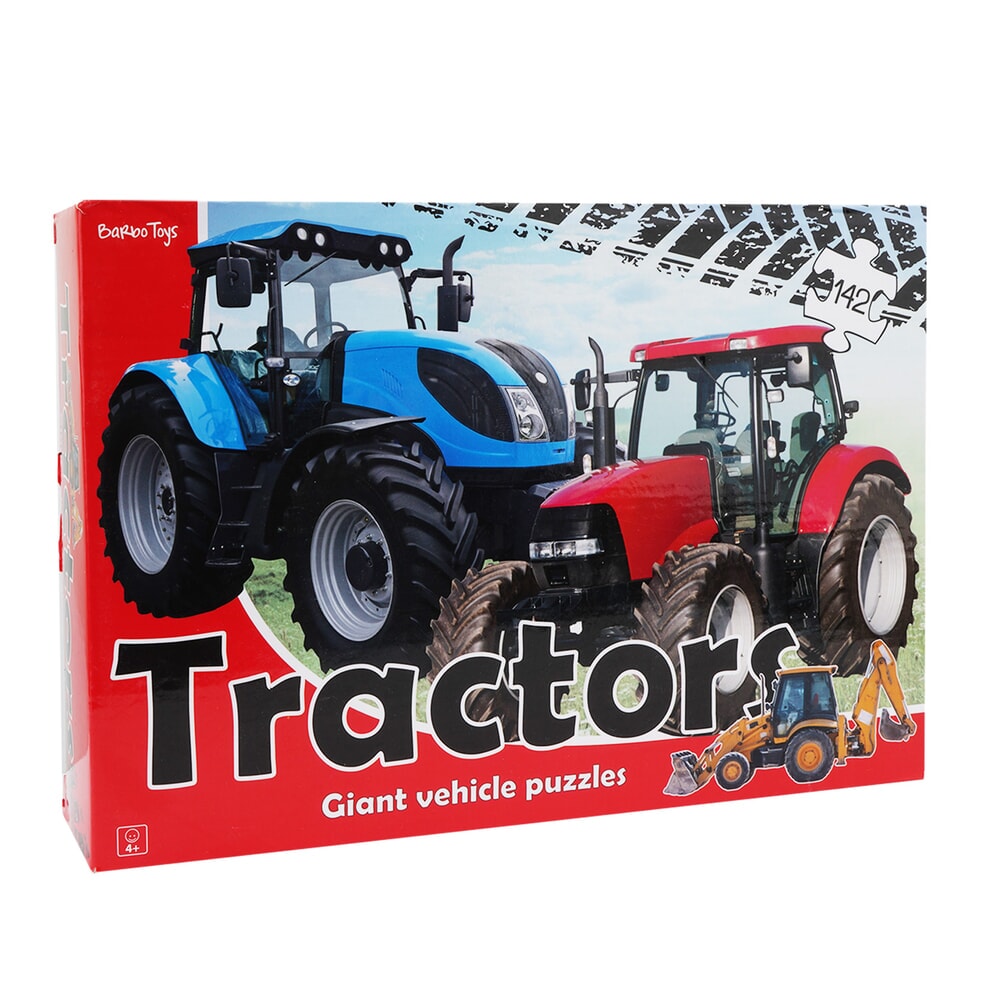 Barbo toys vloerpuzzel tractor (5812)