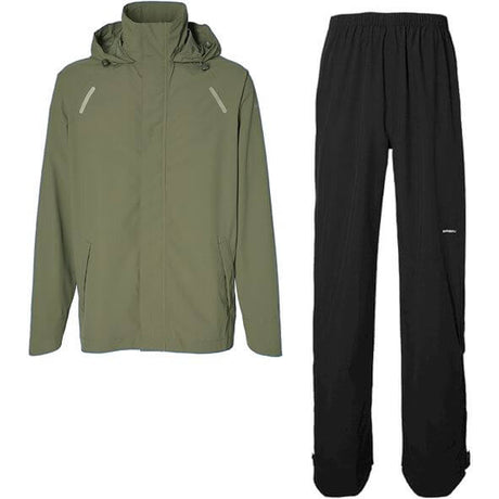 Basil regenpak hoga unisex olive green s