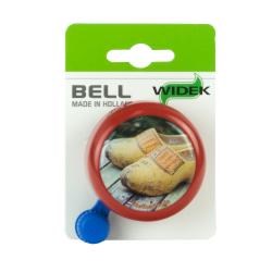 Widek bell red clogs on card