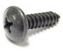 Scooter parking locks Bofix 4.8 x 16 with ring - black (25 pieces)