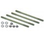Bofix Tapind M6X145 avec écrou et anneau (4 pièces)
