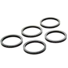 Spacers 28.6 mm 1-1 8 inch oversized 3 mm carbon 5 pieces 6500030