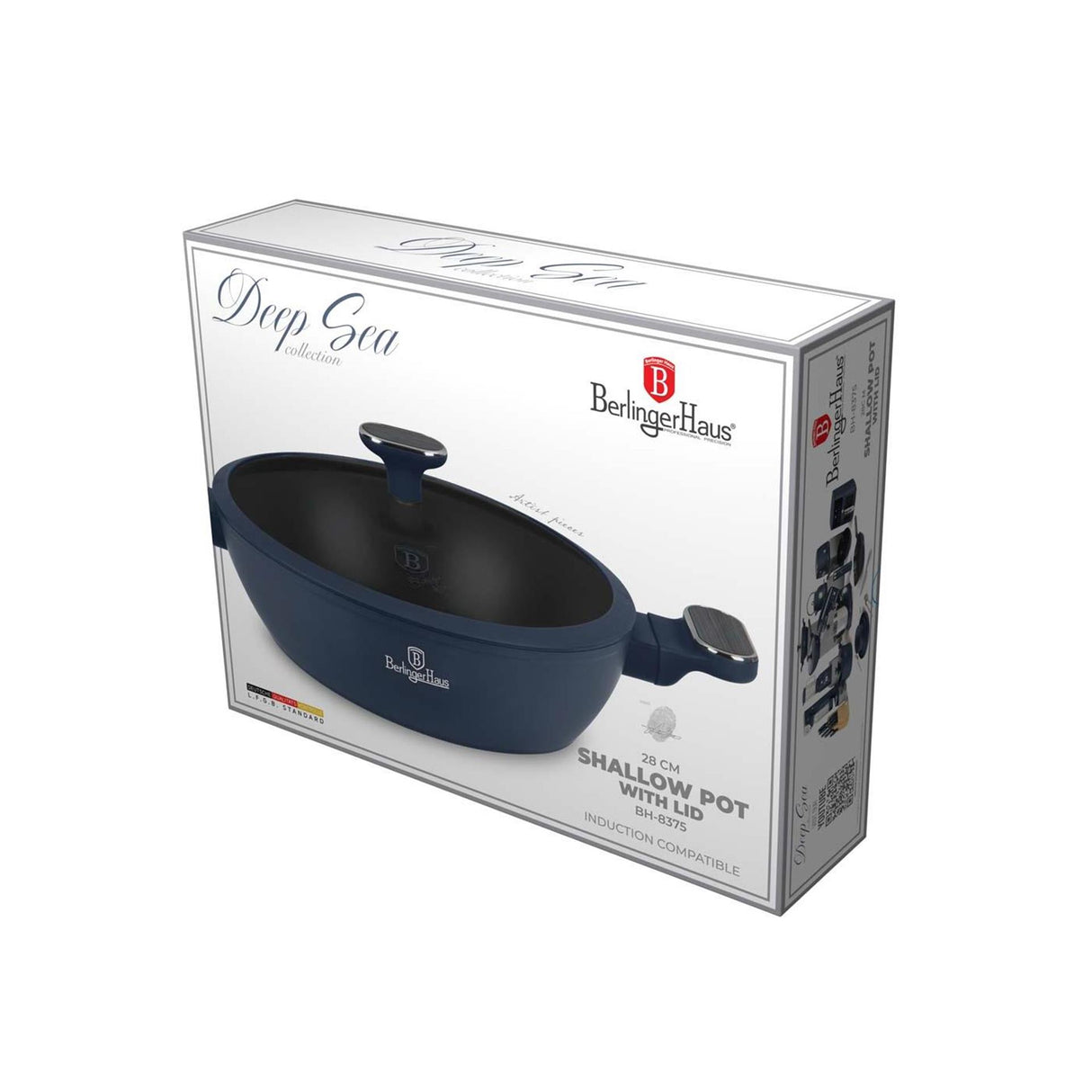 Caçarola de coleção berlinger haus deep sea com tampa ø28cm Berlingerhaus