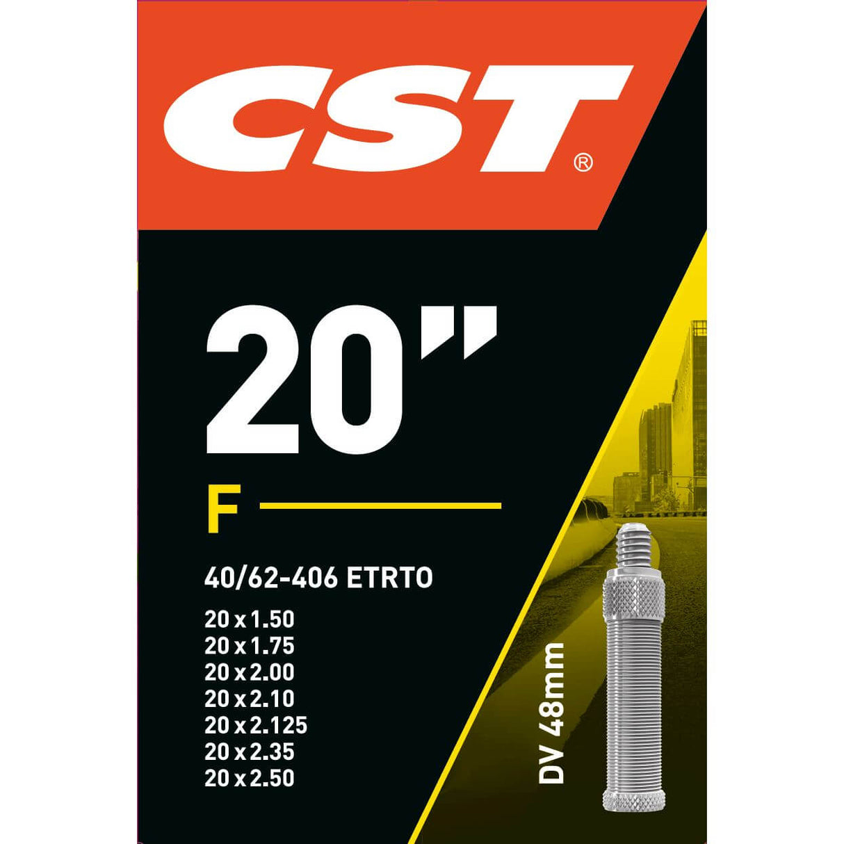 CST Binnenband dv7 20 inch 40 62-406 dv 48mm 070703