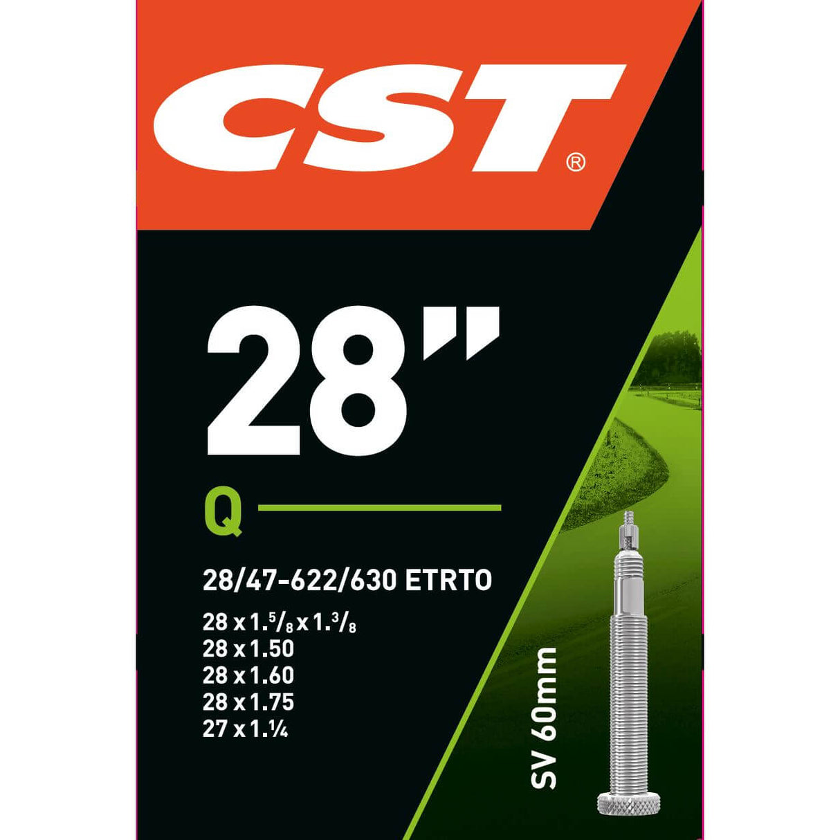 CST Binnenband 28 inch (28 47-622 630) FV 60 mm