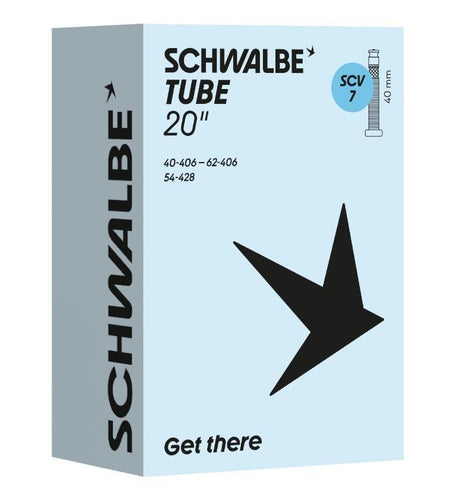 Dętka Schwalbe scv7 20 cali 40 62-406 zawór klik 40mm