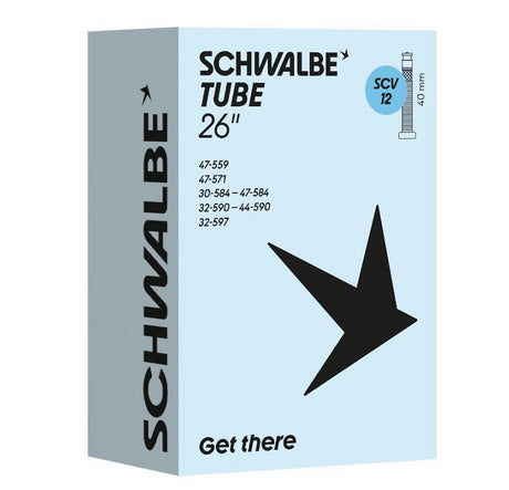 Dętka Schwalbe scv12 26 cali 30 47-559 597 zawór klik 40mm