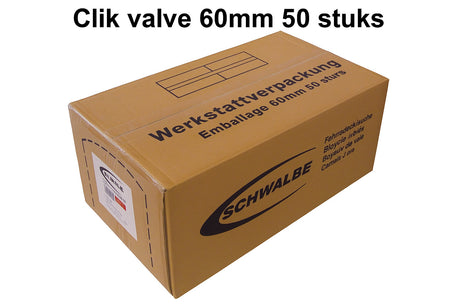 Tubo interno Schwalbe scv15 23 30-622 630 válvula clik 60mm wp (50)