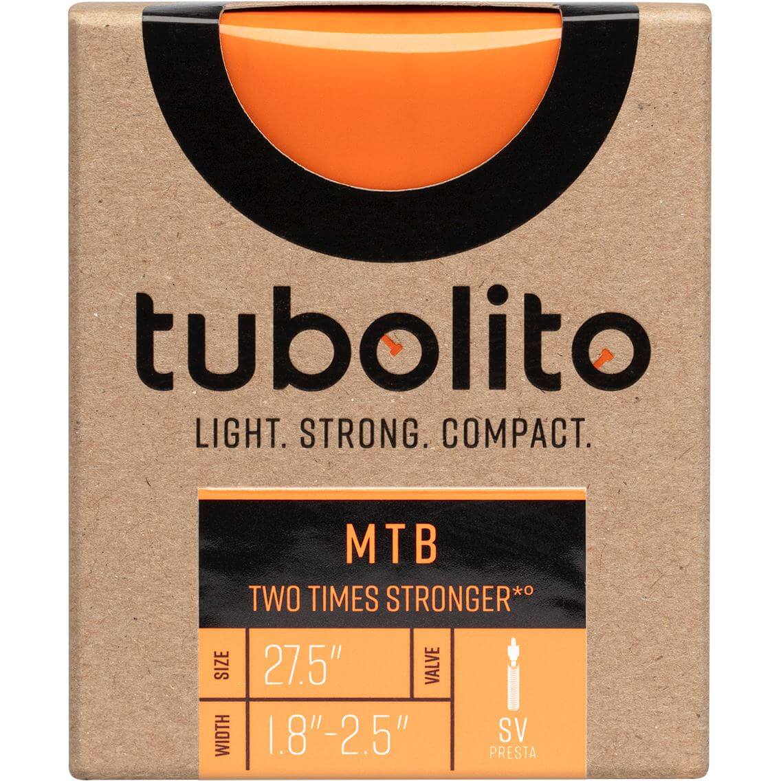 TUBOLITO TUBE TUBO TUBO MTB 27,5 x 1,8 2,5 FV 42 mm