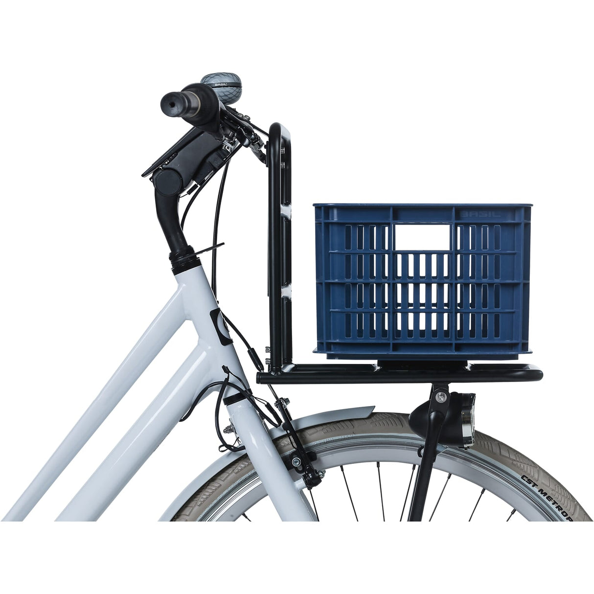 Basil Bicycle Crat S Small 17,5 litri blu