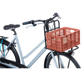 Basil Fietskrat S klein 17.5 liter rood