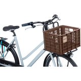 Basil Fietskrat M medium 29.5 liter bruin