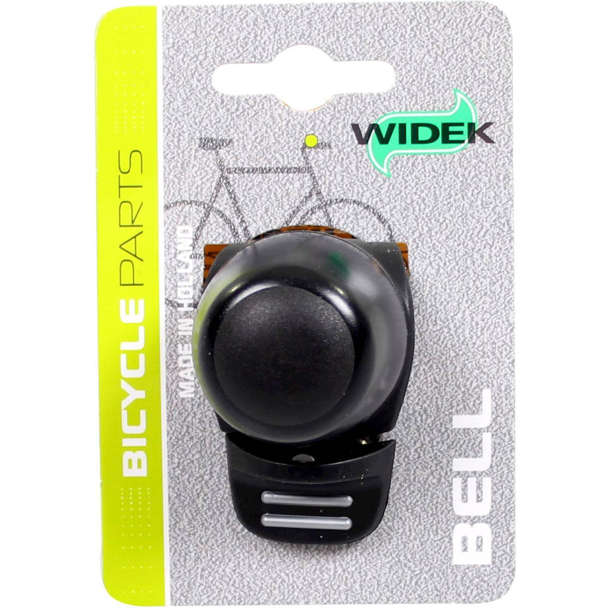 WAREK 002564 Compact Bel II Bicycle Bell Black en el mapa