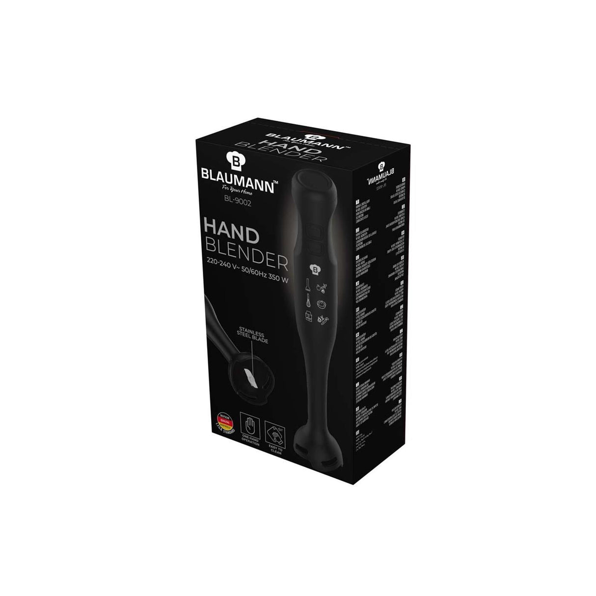 Blaumann hand blender 350w black