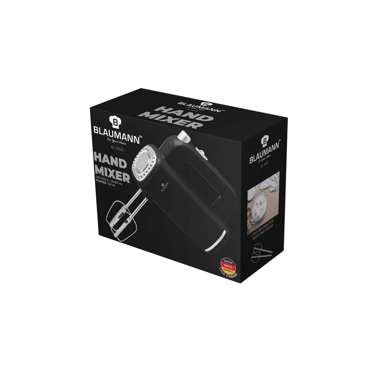 Blaumann Handmixer Black Silver