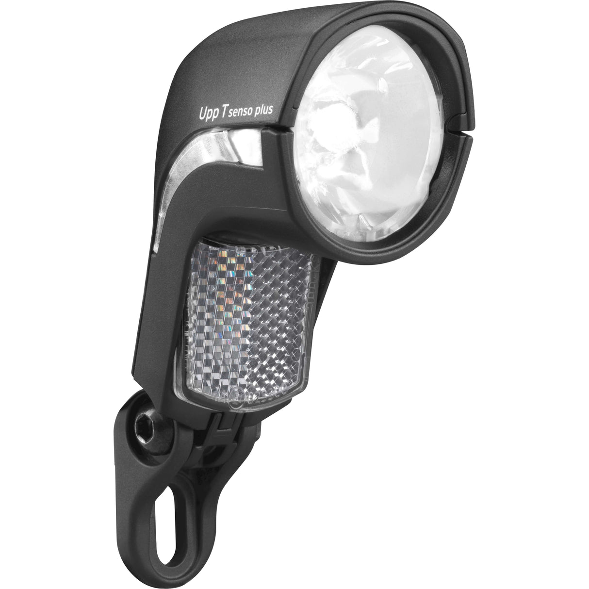 Headlight Busch and Müller UPP N LED for hub dynamo 30 lux - black