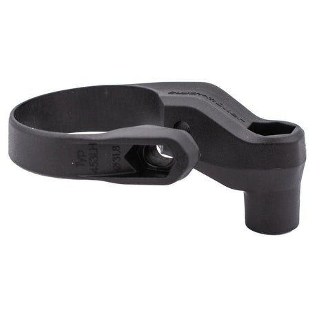 Busch muller busch müller, lighting accessories, plastic handlebar mount, black, single-arm, for 31.8–35 mm with screws and nuts, polybag