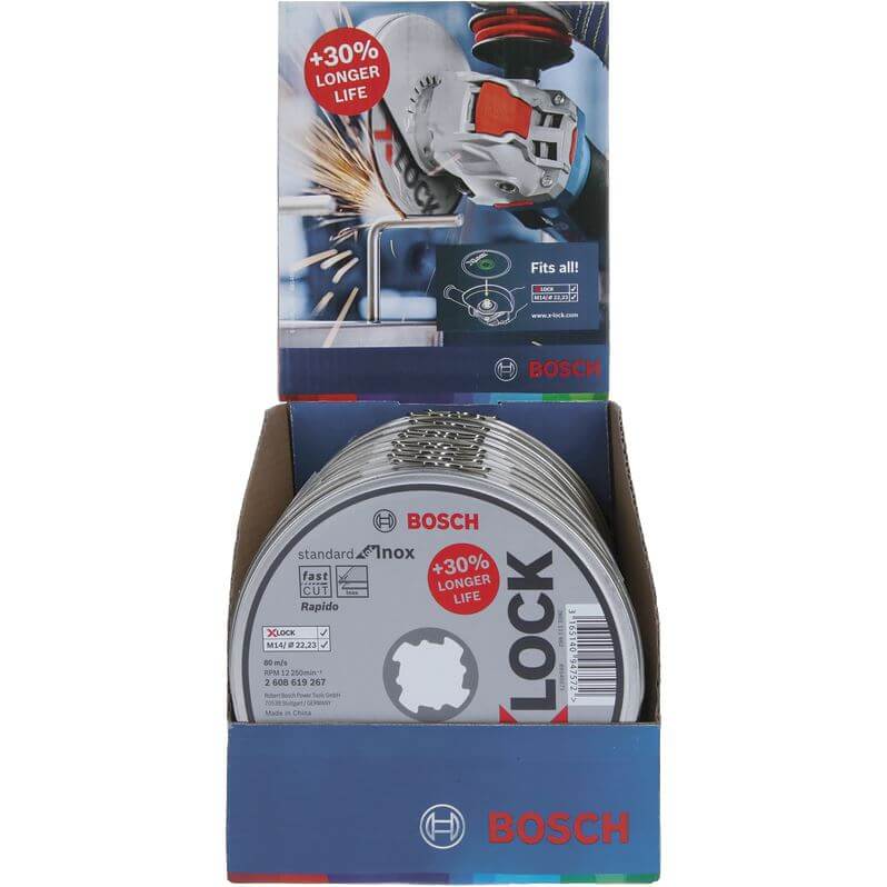 Bosch Prof. Blow Trail in Blik gerade Edelstahl 125 mm (10)