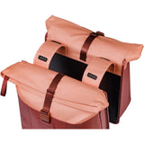 Basil b.v. dubbele fietstas basil vive 28-35l 14 x 30 x 38 cm - bordeaux roze