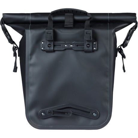 Mála rothar aonair Basil rivo m tarpaulin mik 12-15l 14 x 25 x 38 cm - dubh